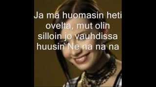 Anneli Mattila  Ne na na na Lyrics [upl. by Mundy]