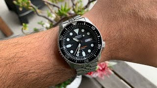 Strap it up 🆙 episode 11 Classic Seiko SKX007 with OEM Jubilee Bracelet [upl. by Hart]