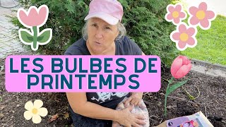 Trucs pour bien planter ses bulbes printaniers  capsule horticole [upl. by Sert]