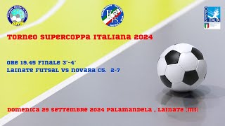 Futsal AMF Italy Italian Supercup 2024 Trophy  Final 3°4° [upl. by Mandal]