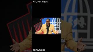 Julius Peppers gives fans a quotBear downquot at Hall of Fame enshrinement [upl. by Aciemaj539]