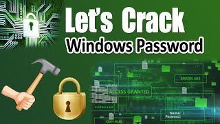 How to crack Windows Admin Password [upl. by Salahi]