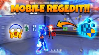 Best Mobile REGEDIT For 95 headshot rate 😱 [upl. by Hanleigh]