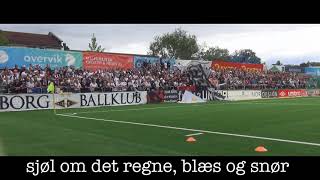 Tribunesang Sjøl om det regne blæs og snør [upl. by Dowell]