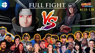 ITACHI vs Sasuke 23 People React FULL FIGHT MEGA Reaction Mashup Shippuden 135138 🔥🇯🇵 [upl. by Adnorrehs]