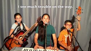 An END TIMES song played by talented kids sibling band [upl. by Hinckley]