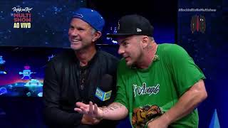 Red Hot Chili Peppers Chad Smith  Rock in Rio 2017 Interview Entrevista [upl. by Jane241]