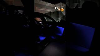 Audi RS5 Interior Lighting👌🏼😍 Shorts Audi RS5 [upl. by Ecneret]