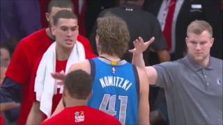 Dirk Nowitzki Game Winner vs Lakers Kobe shows RESPECT  Mavericks vs Lakers  January 26 2016 [upl. by Nandor63]