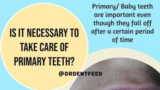 quotAre Baby Teeth Really That Importantquot  Little teeth big impact—Why early care matters [upl. by Wadleigh894]