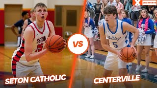 Seton Catholic vs Centerville Boys Basketball [upl. by Ecirahs]