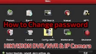 How to Reset Password Hikvision DvrNVR IP Camera  Hikvision Dvr Password Recovery  CCTV [upl. by Nosmoht54]