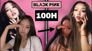 100H comme Jennie des BLACKPINK [upl. by Varion]