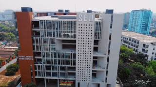 Southeast University  Permanent Campus  Tejgaon  Dhaka  Drone View  2023  Southeast [upl. by Ierdna746]