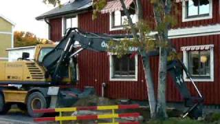 Volvo EW180B med Rototilt [upl. by Attolrac]