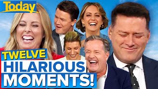 12 live TV moments that had Aussie hosts losing it 😂  Today Show Australia [upl. by Abehsile456]