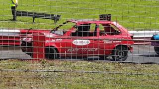 HEDNESFORD HILLS RACEWAY BACK TO BASICS FIESTA BANGER RACING [upl. by Arahsak921]