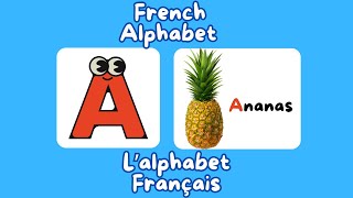 Learn French Alphabet   ABC Pronunciation  Apprendre L alphabet en Français [upl. by Omolhs486]