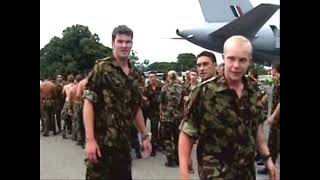 2004 Op Rata RAMSI  Changeover of NZ Troops Police deployed to the Solomon Islands [upl. by Alford]