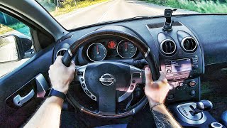 2009 Nissan Qashqai 20 CVT  POV TEST DRIVE [upl. by Essilevi894]