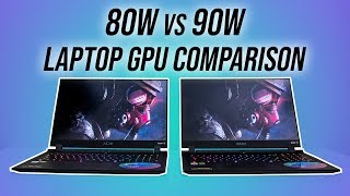 80w vs 90w Laptop GPUs  Does It Even Matter [upl. by Sirrom]