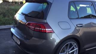 VW egolf 2016 with hr lowering 19quot tsw rims [upl. by Eimme967]