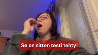 Dnatesti tehty👍 Nyt odotellaanarkivlog dnatest cotondetulear [upl. by Bernelle]