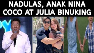 WALA NG MAITATAGO NADULAS NA ANAK NINA COCO AT JULIA BINUKING [upl. by Adnoel]