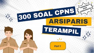 BOCORAN SOAL CPNS ARSIPARIS TERAMPIL 2024 [upl. by Aninaig]