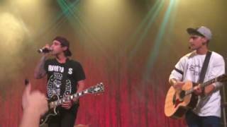 Janoskians  Real Girls Eat Cake Live Dublin 81016 Another Fail Tour [upl. by Fedora]