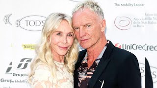 Trudie Styler talks about how she and Sting fell in love in Italy saying the nation quothas a [upl. by Nuahsad19]