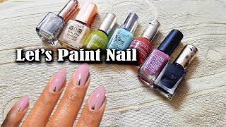 Lets nail paint with me  Bored time  Leisure time  Fashion Unplugged [upl. by Otilrac]