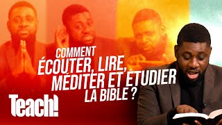 Comment écouter lire méditer et étudier la Bible   Teach  Athoms Mbuma [upl. by Eelak]