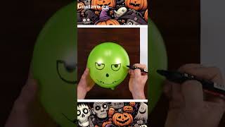 🎃 ¡IDEAS CREATIVAS para decoración de HALLOWEEN 👻 manualidades originales balloon halloween [upl. by Suivatco]