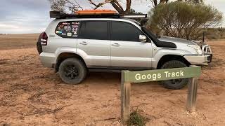 Googs track in a DAY and a BURNED out Vehicle blocking the Track [upl. by Oenire165]