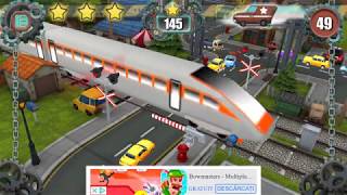 Railroad Crossing 2  Android  Gameplay HD Video Android Gameplay Weekly Cars and Trains Cartoon [upl. by Flower]