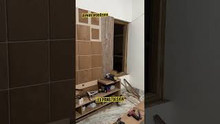 LED PANEL DESIGN IN PROGRESS interiordesign punjabi shortvideo youtubeshorts shorts [upl. by Saticilef880]