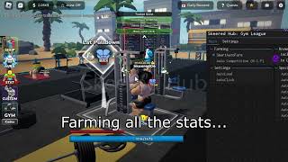 Gym League script  AI AutoFarm  Get Max Body Alter  AutoFarm [upl. by Wanda916]