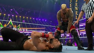 Solo sikoa Pinned Roman Reigns at Crown Jewel 2024  CROWN JEWEL 2024 Highlights [upl. by Yeh]