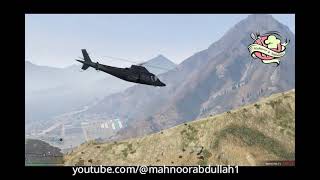 Micheal found AIRWOLF Helicopter GTA 5 [upl. by Eemyaj463]