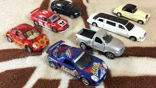 Машинки из металла Обзор игрушечных машинок Steel toy cars review [upl. by Allain]