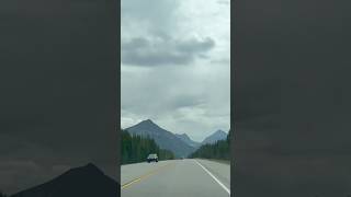 DRIVING on TransCanada Highway through the Rocky Mountainsshorts youtubeshorts trending viral [upl. by Elay]