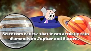 Does it Rain Diamonds on Jupiter and Saturn  more videos  aumsum kids cartoon science [upl. by Toiboid]