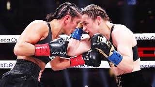 Katie Taylor vs Amanda Serrano 2 BOXERS REACTIONS [upl. by Eeliab]