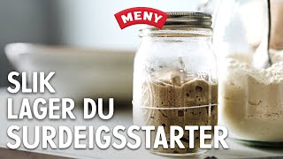 Slik lager du surdeigstarter [upl. by Abbey]