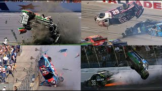 Extreme NASCAR Wrecks 40 Flips Edition 1 [upl. by Ainoval]