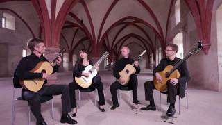 Barrios Guitar Quartet plays Santiago de Murcia  Fandango [upl. by Giuditta]