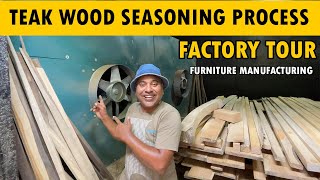 ⚠️🪵Original தேக்கு🪵🪑மர Furniture Process  Factory Tour🥹 Sakalakala Tv  Arunai Sundar [upl. by Iona]