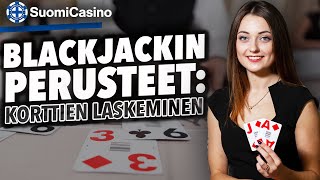 Blackjackin Perusteet Korttien Laskeminem [upl. by Adrial]