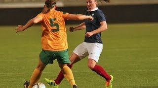 FranceAustralie Féminines  les 5 buts et les occasions tournoi de Chypre [upl. by Boorer501]